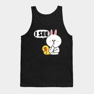 brown and cony Tank Top